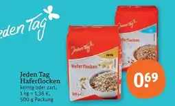 tegut Jeden tag haferflocken Angebot