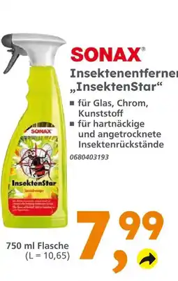 Globus Baumarkt Sonax insektenentferner insektenstar Angebot