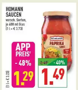 Marktkauf Homann paprika sauce Angebot