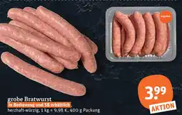 tegut Grobe bratwurst Angebot