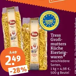 tegut Tress großmutters küche eierteigwaren Angebot