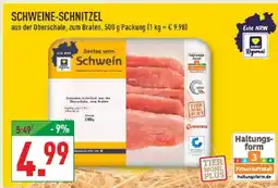 Marktkauf Schweine-schnitzel Angebot