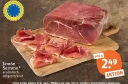 tegut Jamón serrano Angebot