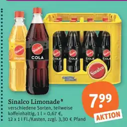 tegut Sinalco limonade Angebot