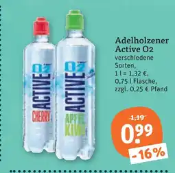 tegut Adelholzener active o2 Angebot