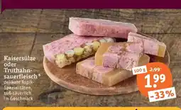 tegut Kaisersülze oder truthahn sauerfleisch Angebot