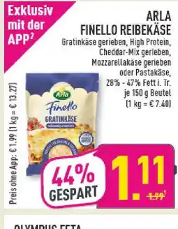 Marktkauf Arla finello reibekäse Angebot