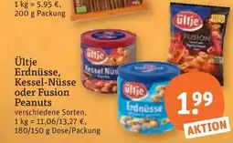 tegut Ültje erdnüsse, kessel-nüsse oder fusion peanuts Angebot