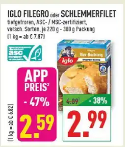Marktkauf Iglo filegro Angebot