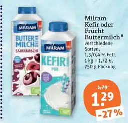 tegut Milram kefir Angebot