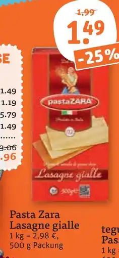tegut Pasta zara lasagne gialle Angebot