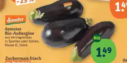 tegut Demeter bio-aubergine Angebot