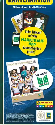 Marktkauf Panini offizielles dfb-sammelalbum edition 2026 Angebot