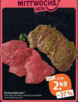 tegut Rinderhüftsteak Angebot