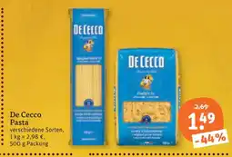 tegut De cecco pasta Angebot