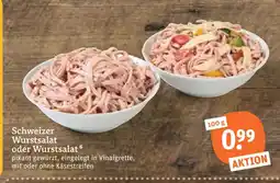 tegut Schweizer wurstsalat oder wurstsalat Angebot