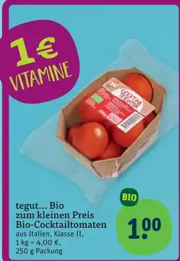 tegut Tegut... bio-cocktailtomaten Angebot
