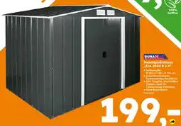 Globus Baumarkt Duramax metallgerätehaus eco shed 8 x 6 Angebot