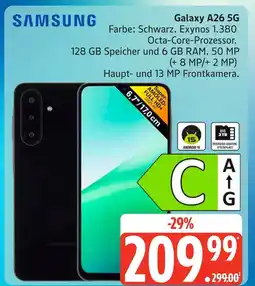Marktkauf Samsung galaxy a26 5g Angebot