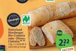 tegut Herzberger bio-ciabatta Angebot