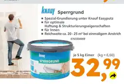 Globus Baumarkt Knauf sperrgrund Angebot