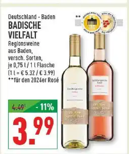 Marktkauf Badische vielfalt weißwein Angebot