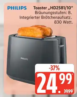 Marktkauf Philips toaster hd2581/10 Angebot