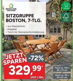 Marktkauf Prestige home living outdoor sitzgruppe boston, 7-tlg Angebot