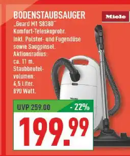 Marktkauf Miele bodenstaubsauger guard m1 s8380 Angebot