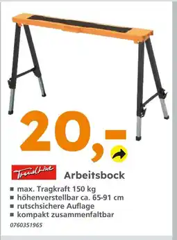 Globus Baumarkt Trendline arbeitsbock Angebot
