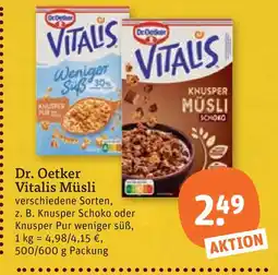 tegut Dr. oetker vitalis knusper Angebot