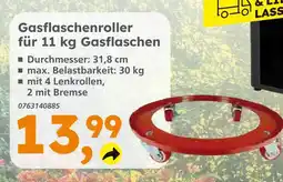 Globus Baumarkt Gasflaschenroller für 11 kg gasflaschen Angebot