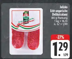 E-Center Juliska echt ungarische delikatsalami Angebot