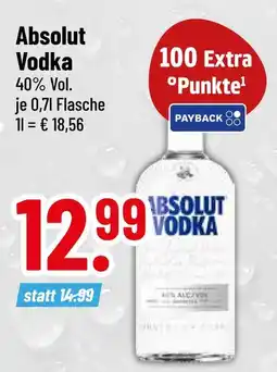 trinkgut Absolut vodka Angebot