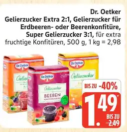 Marktkauf Dr. oetker gelierzucker extra 2:1 Angebot