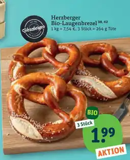 tegut Herzberger bio-laugenbrezel Angebot