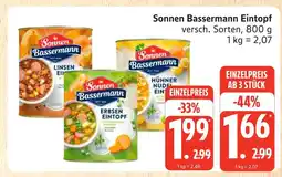 Marktkauf Sonnen bassermann linsen eintopf Angebot