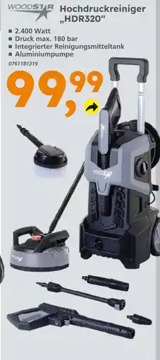 Globus Baumarkt Woodstar hochdruckreiniger hdr320 Angebot