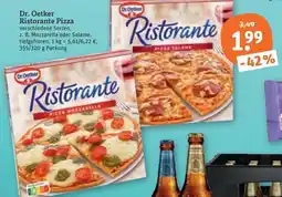 tegut Dr. oetker ristorante pizza mozzarella Angebot