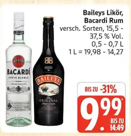 Marktkauf Bacardi rum Angebot