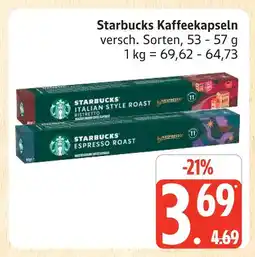 Marktkauf Starbucks italian style roast ristretto Angebot