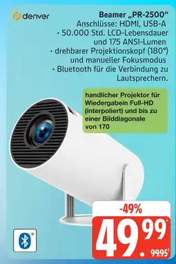Marktkauf Denver beamer pr-2500 Angebot