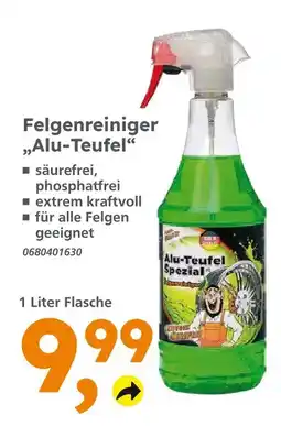Globus Baumarkt Felgenreiniger alu-teufel Angebot