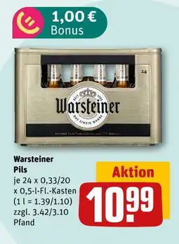nahkauf Warsteiner pils Angebot