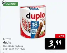 KONSUM Ferrero duplo Angebot