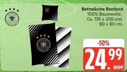 Marktkauf Bettwäsche renforcé Angebot