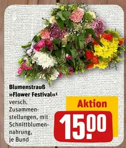 nahkauf Blumenstrauß flower festival Angebot