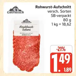 Marktkauf Gutfleisch knoblauch-salami Angebot