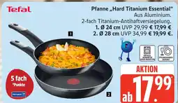 Marktkauf Tefal hard titanium essential pfanne Angebot