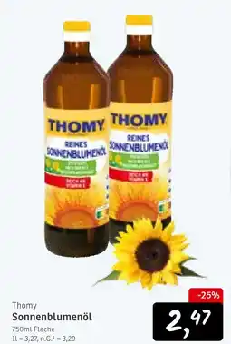 KONSUM Thomy sonnenblumenöl Angebot